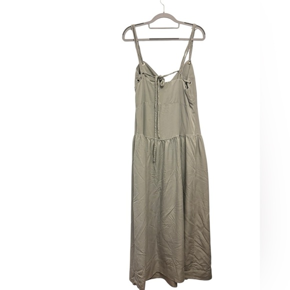 OAK + FORT Strapless Gray Dress - Picture 3 of 3